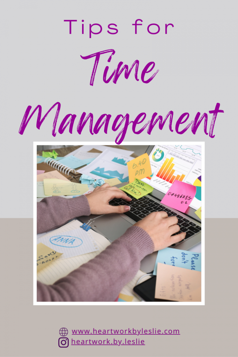 Tips for Time Management - Blog