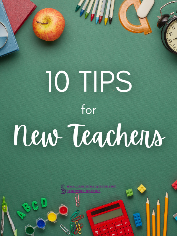 10 New Teacher Tips - Blog