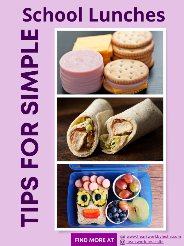 Simple Tips to Get Organized and Make Fixing Lunches Easier - Blog
