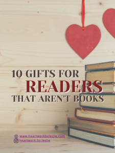 10 Gifts for Readers that Aren't Books graphic 