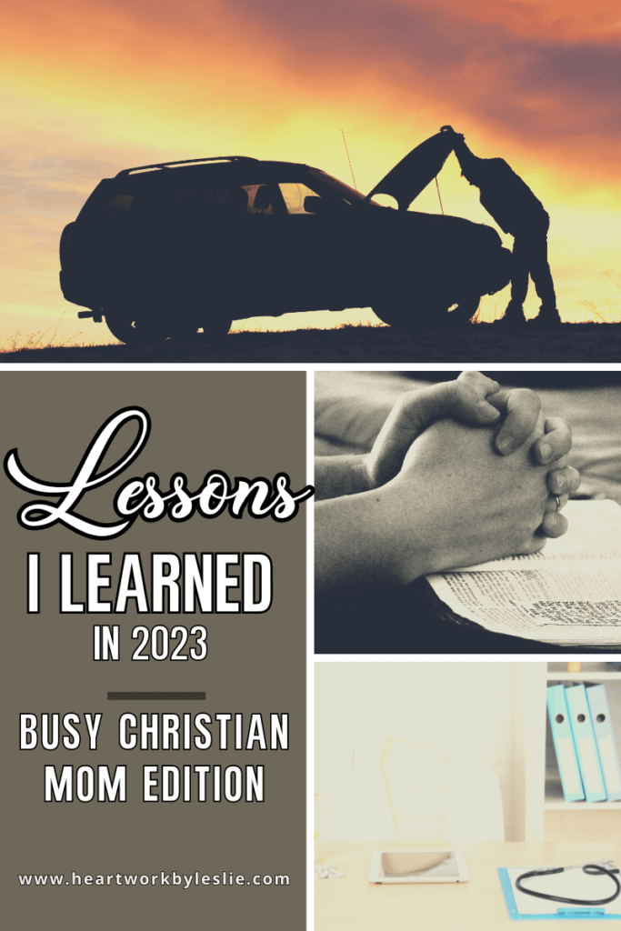 Lessons I learned from 2023