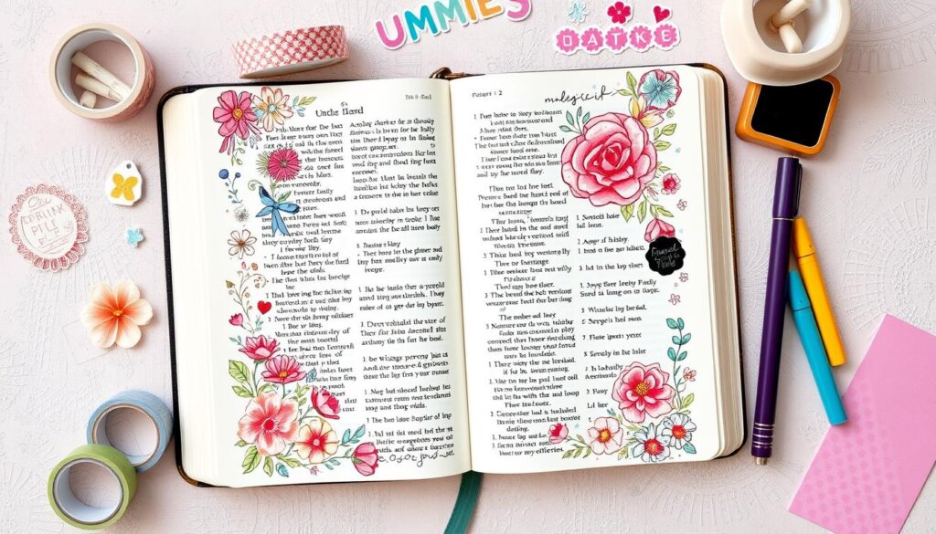 bible journal layout inspiration