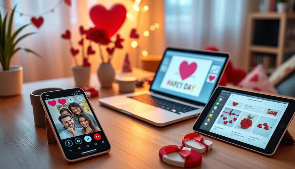 Digital Valentine's Day Technology for Busy Moms