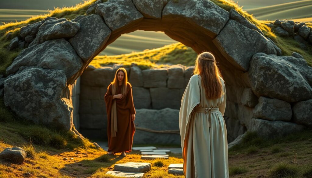 Mary Magdalene at Jesus's Tomb