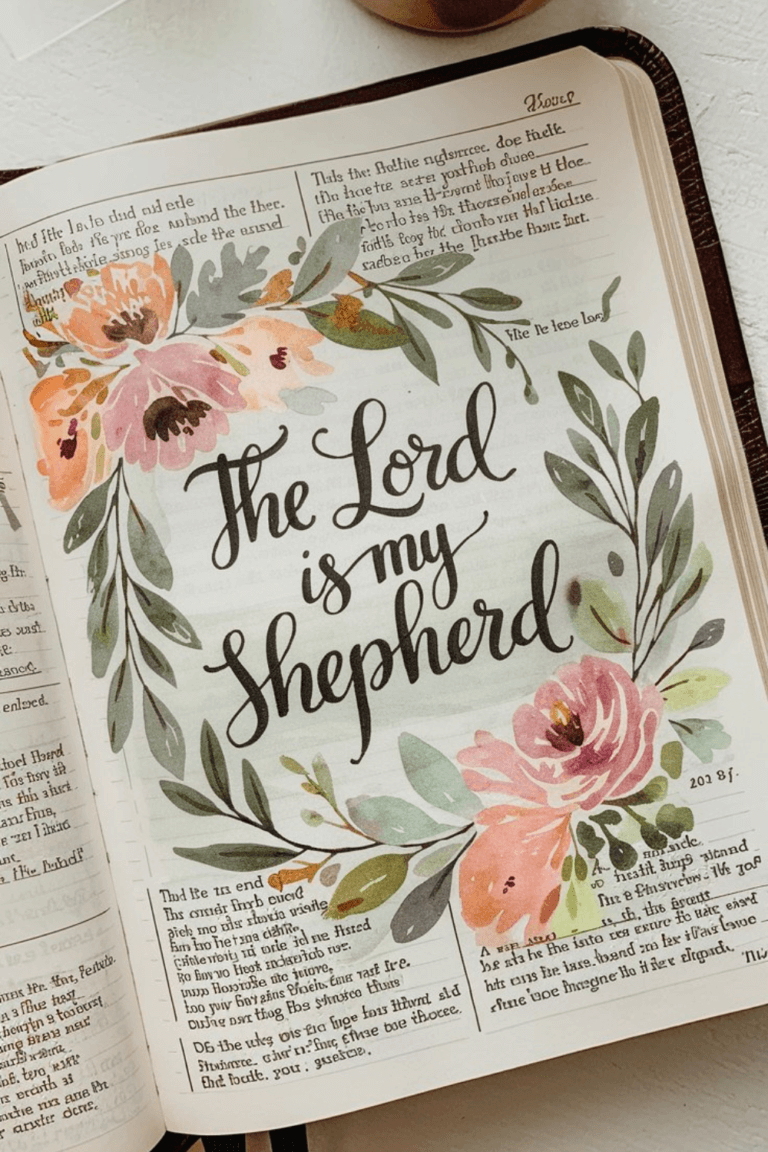 Bible Journaling Aesthetic: Transform Your Bible Reading into Art - Blog