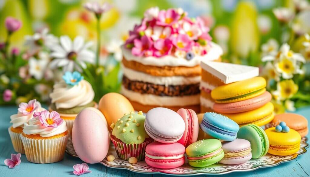 Colorful Easter Desserts