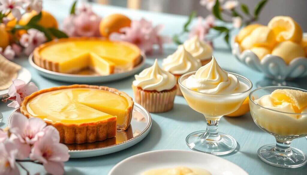 Spring Lemon Desserts