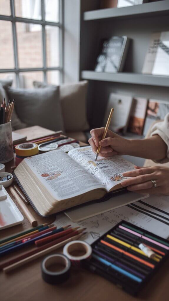 Bible journaling tips for beginners